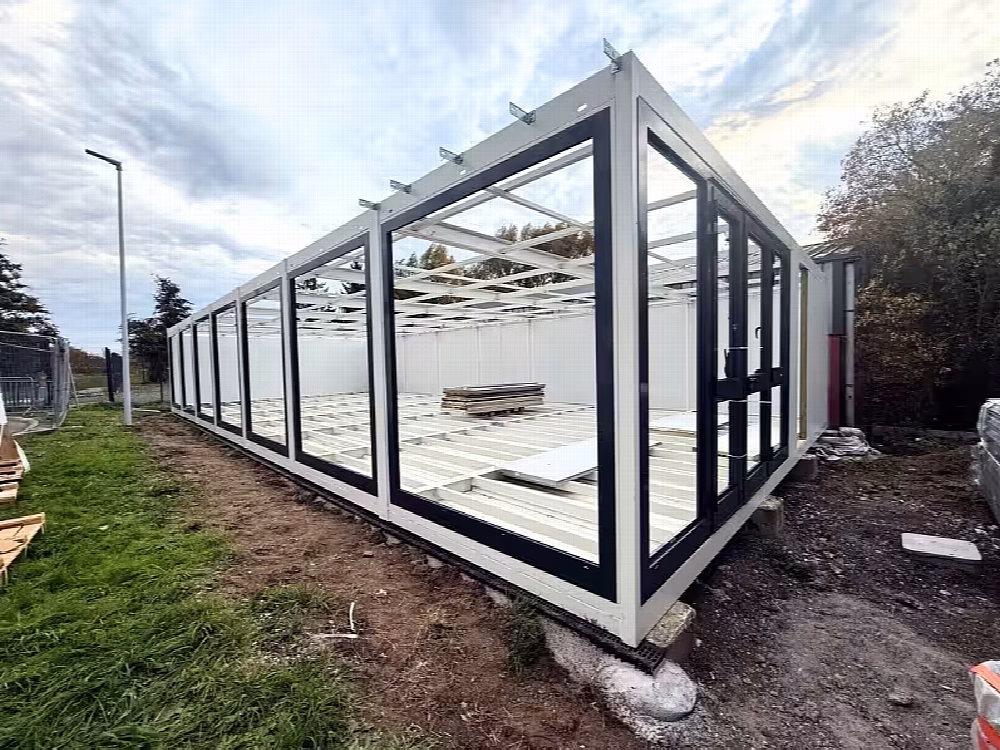 Reconditionnement complet d'un bâtiment modulaire — vue 2