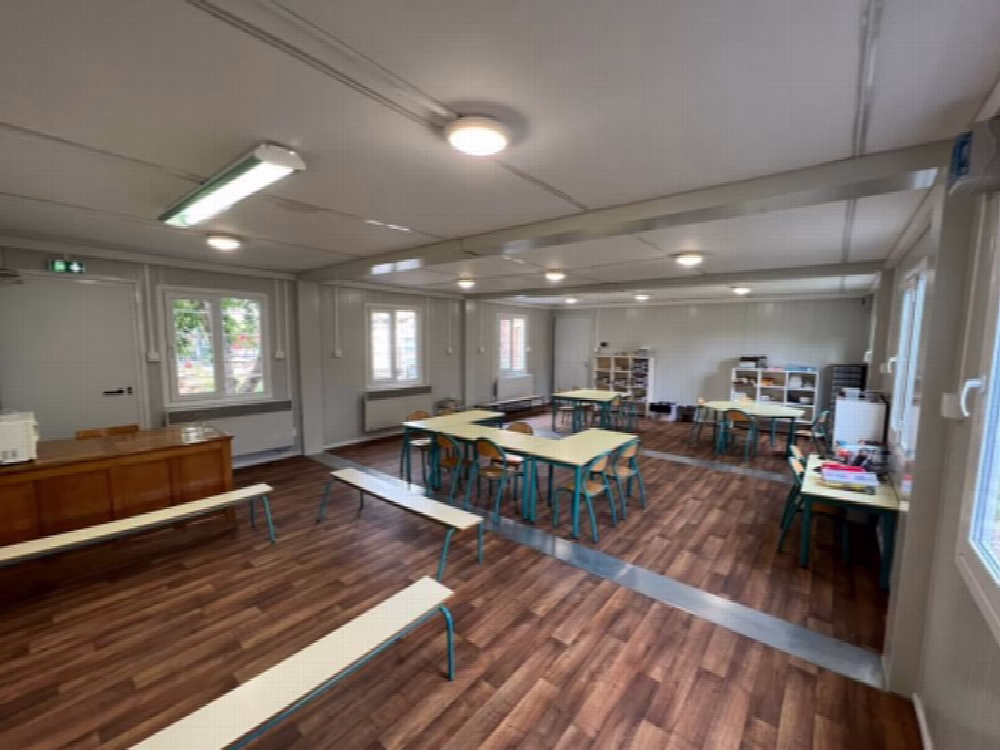 Salle de classe modulaire pour la mairie de Cambrai — vue 3