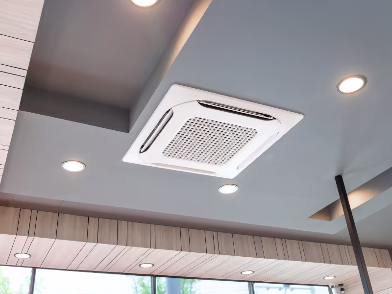 Intégration technique éclairage et ventilation