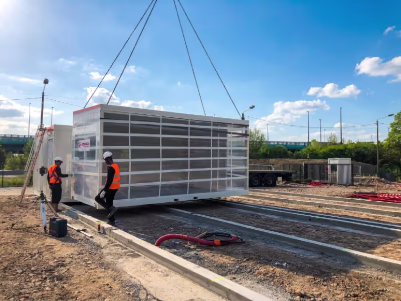 Installation modulaire pour la maintenance