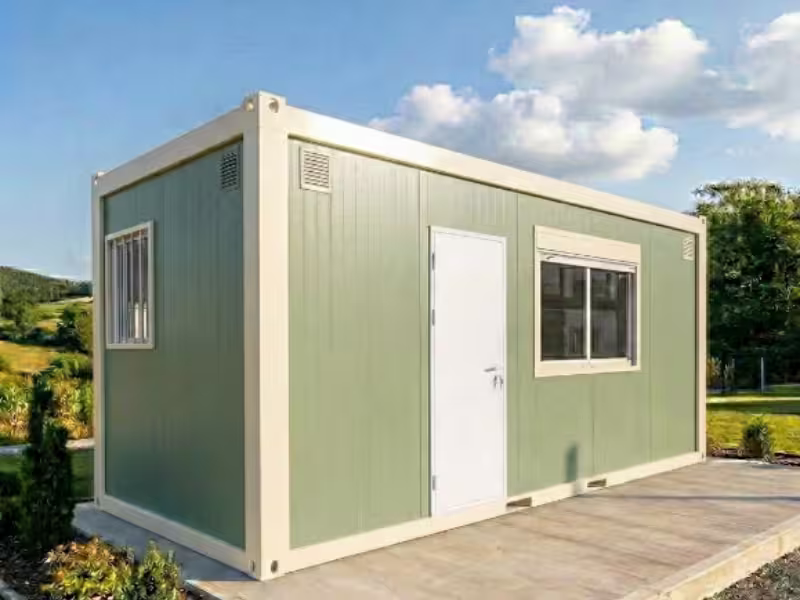 Bungalow préfabriqué modulaire pour chantier — Module Concept