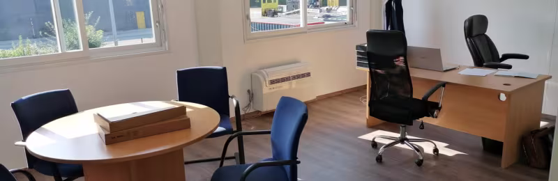 Bungalow modulaire en espace bureau professionnel