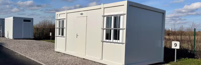 Bungalow modulaire pour chantier BTP
