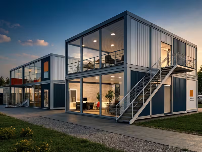 Bureau modulaire préfabriqué pour entreprise — Module Concept