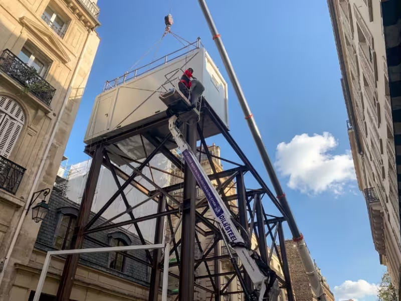 Extensions de mairies et centres administratifs modulaires