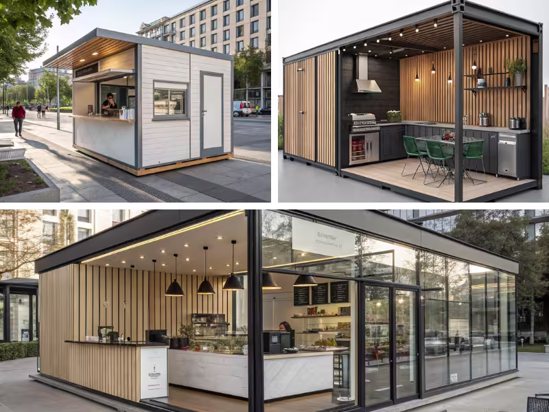 Solutions modulaires pour le commerce